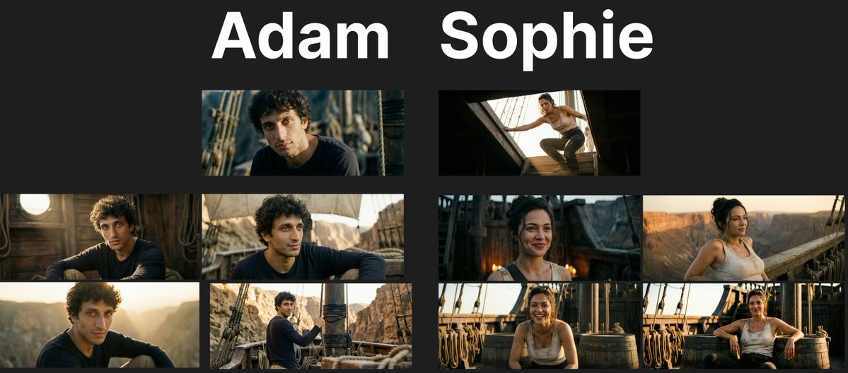 Adam and Sophie portraits